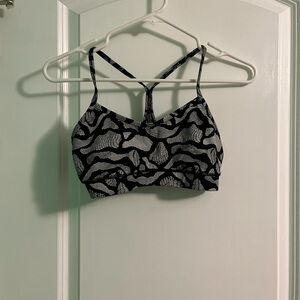 Stylish Black and Gray Women's Bralette